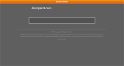 Desktop Screenshot of dumpsert.com